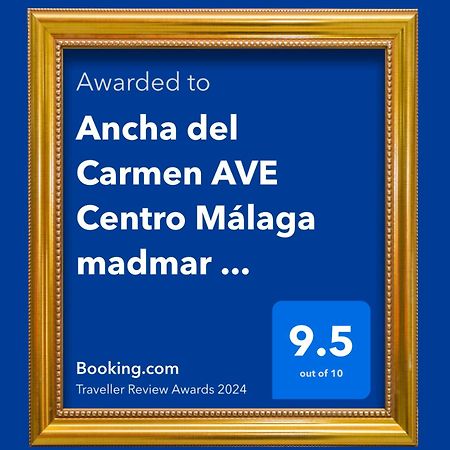 Appartamento Ancha del Carmen AVE Centro Málaga madmar lujo New Zambrano Esterno foto